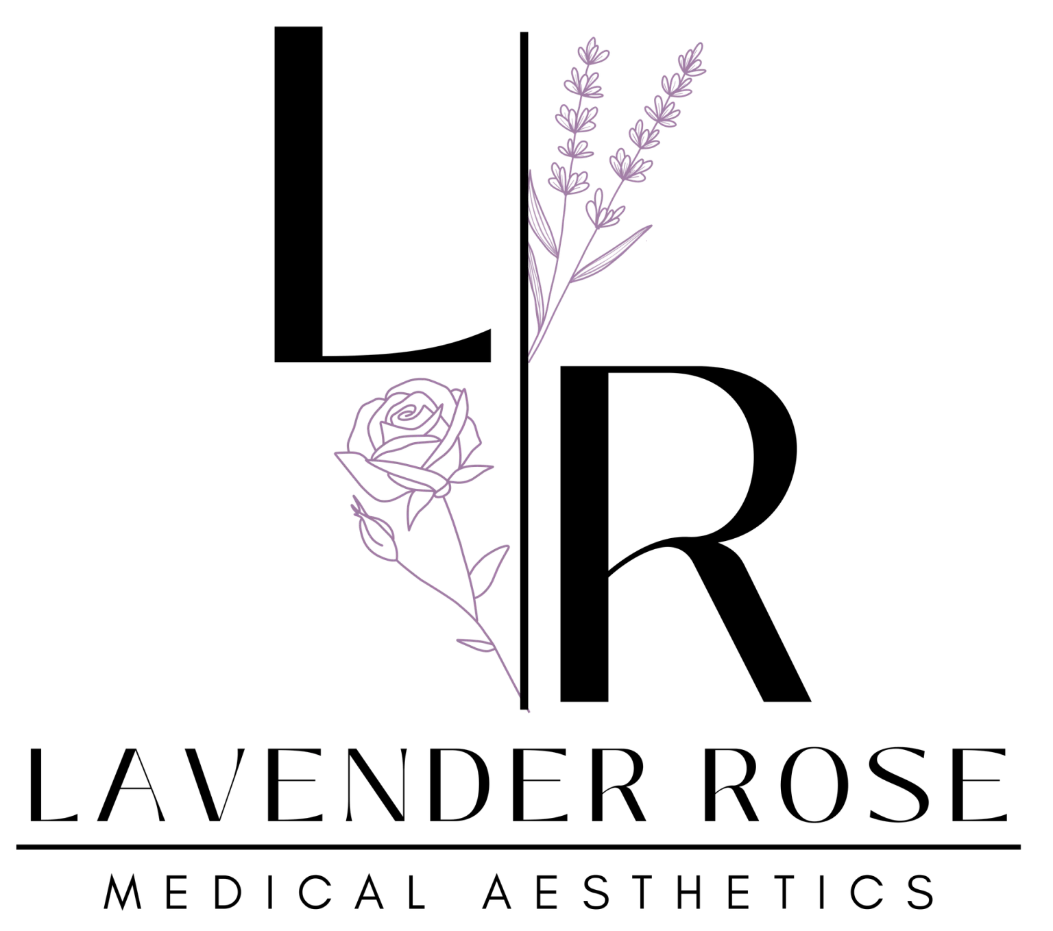 Lavender Rose Aesthetics logo
