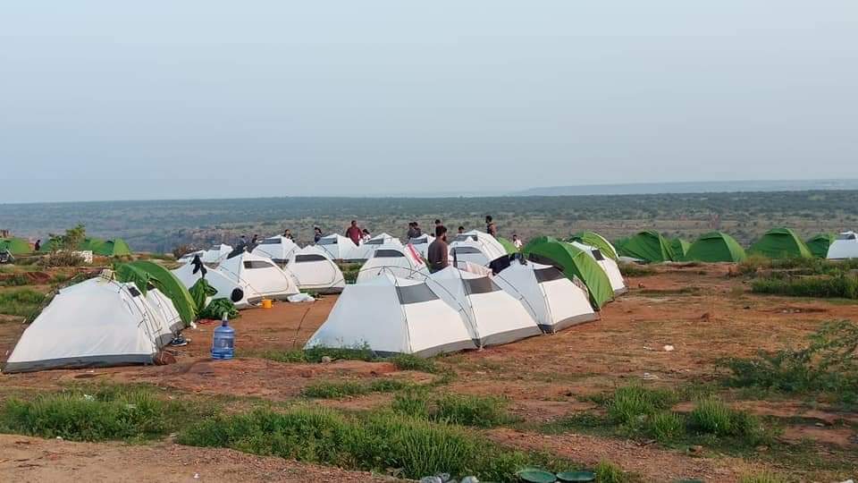 GANDIKOTA PENNA CAMPING ( Tents, Campfire, Trecking)