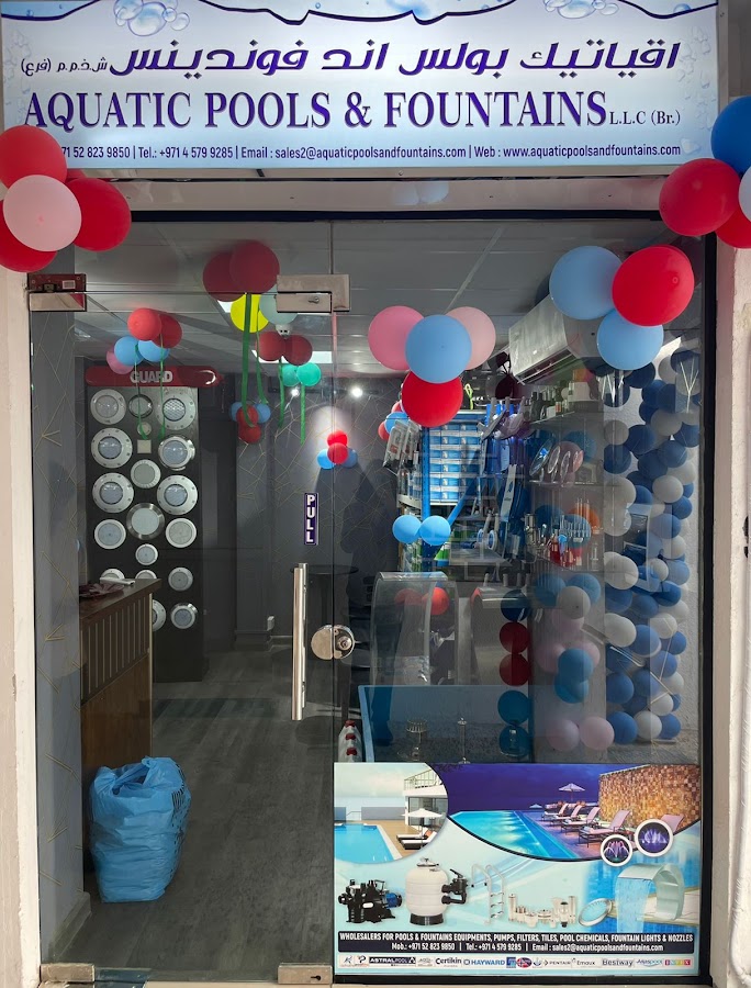 Pool Accessories and Equipment - Aquatic Pools and Fountains LLC