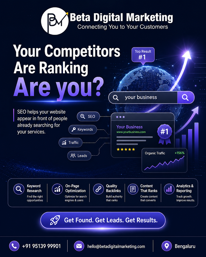 Beta Digital Marketing Agency in Bangalore