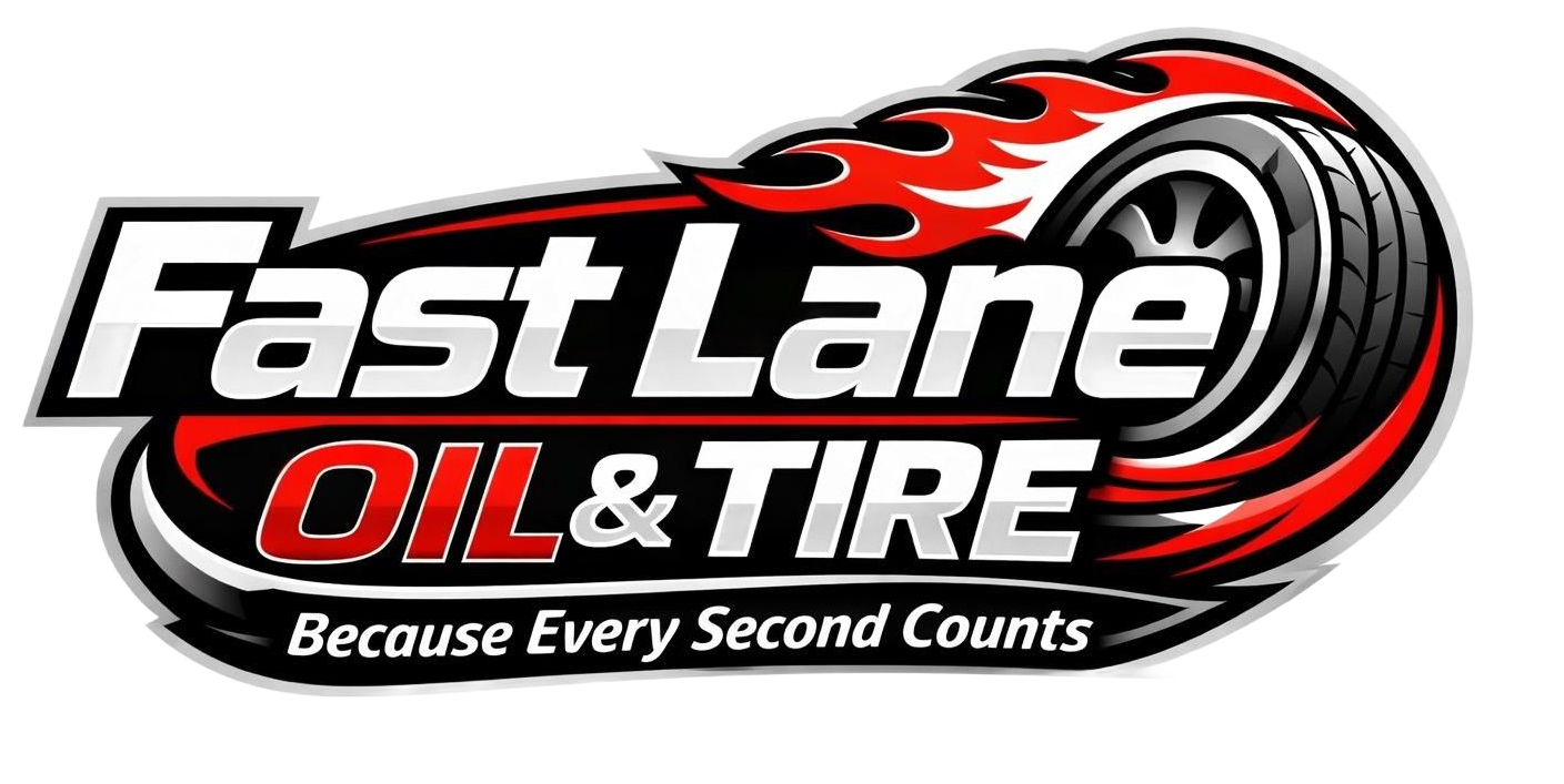 Fast Lane Oil & Tire logo