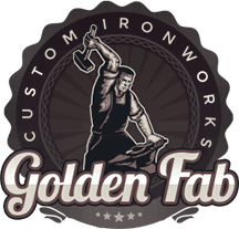 Goldenfab Custom Ironworks logo