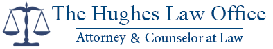 The Hughes Law Office logo