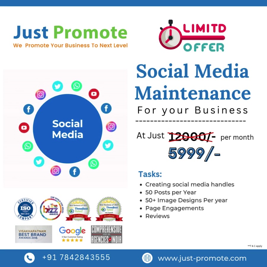 Just Promote – Digital Marketing Agency Vizag