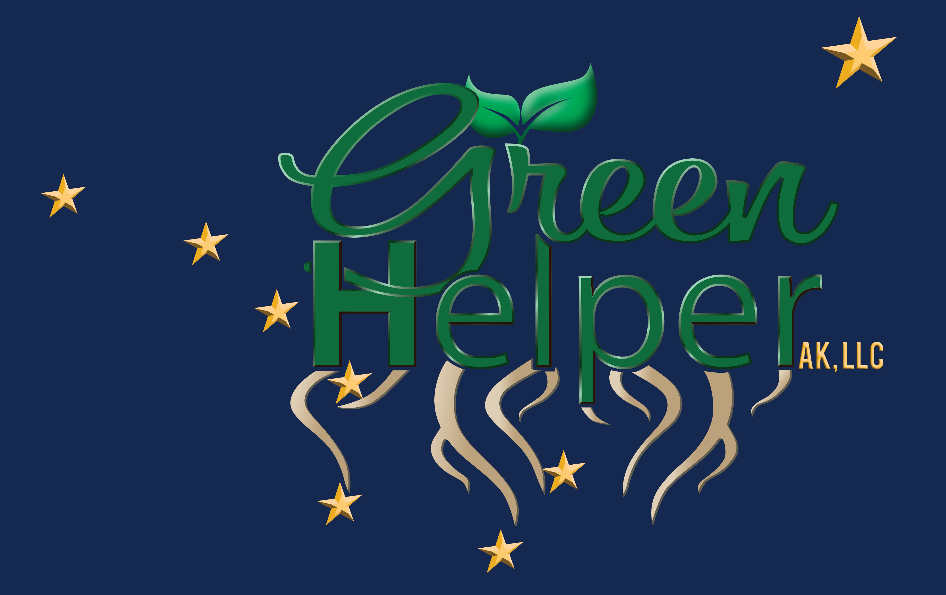 Green Helper AK logo