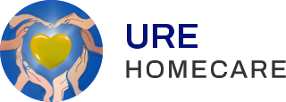 URE Home Care logo
