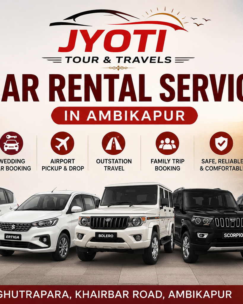Jyoti Car Rental Service Ambikapur photo 1