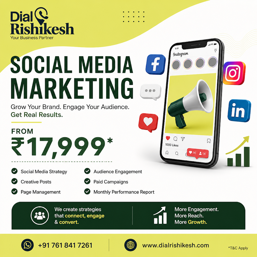 Dial Rishikesh & DR Gimbal - Digital Marketing Agency Dehradun | Haridwar | Uttarakhand