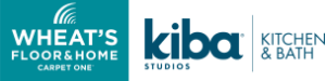 Wheat's Carpet One Floor & Home and Kiba Studios logo