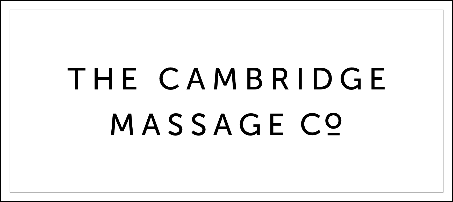 The Cambridge Massage Company logo