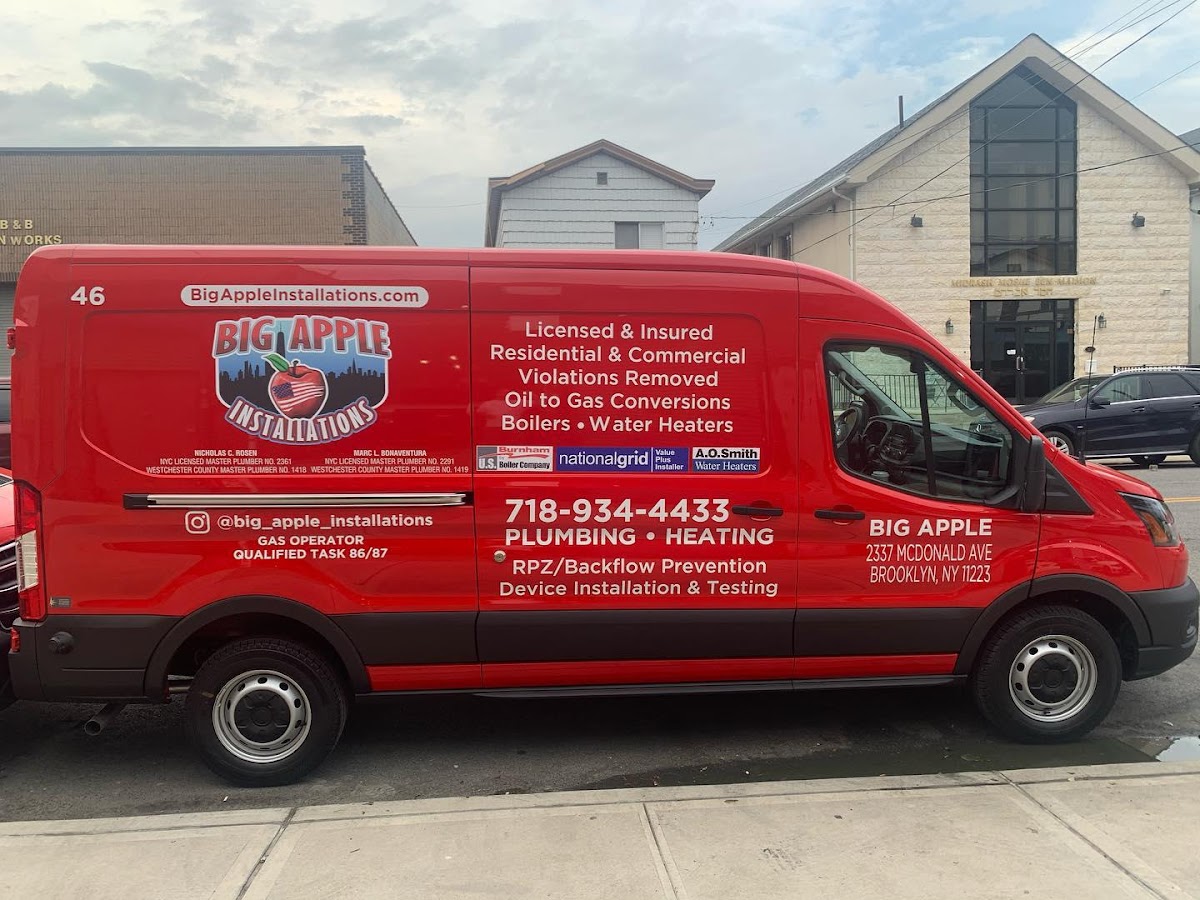 Big Apple Installations; Plumbing & Heating