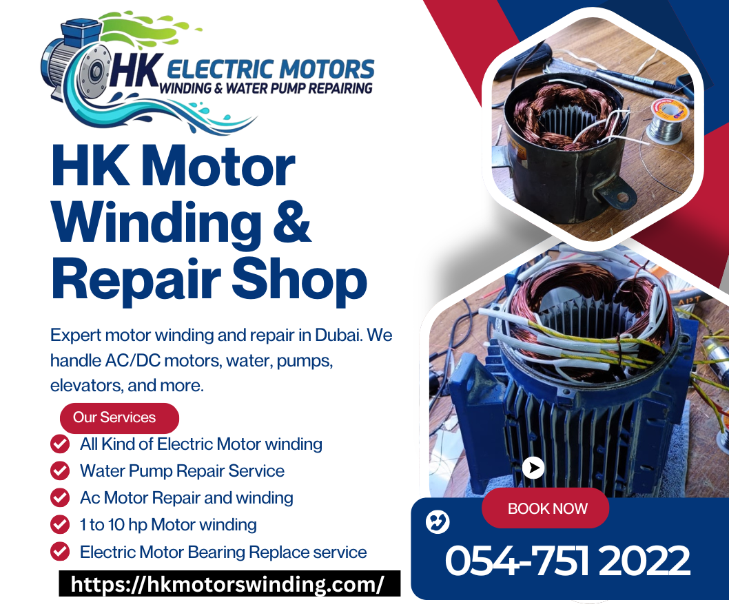 HK elect Motors winding & water pump repairing