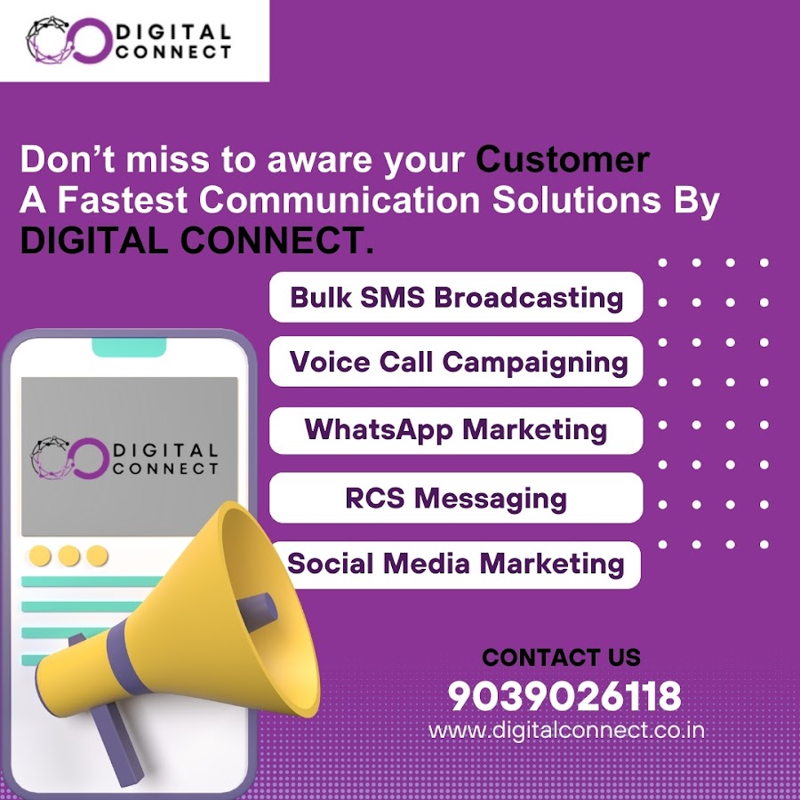 Digital Connect - Bulk SMS Service Provider in Raipur, Bilaspur