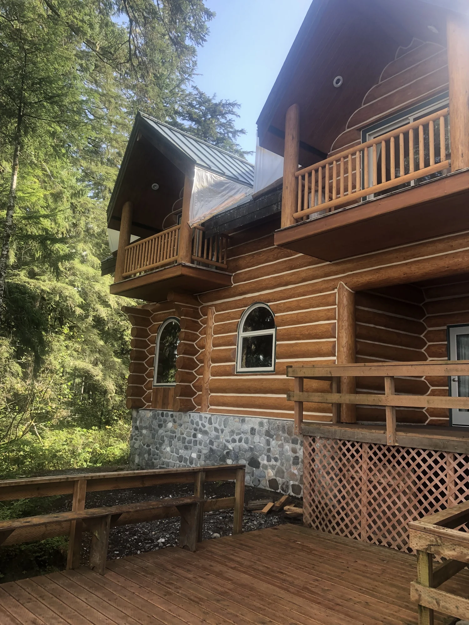 Warm Front Log Home Services logo