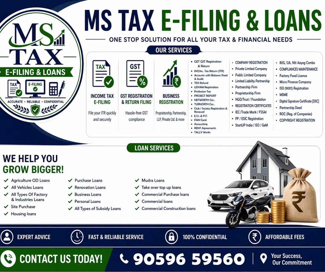 Ms Tax Efiling And Loans