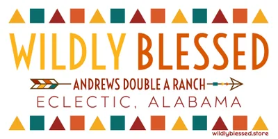 Andrews Double A Ranch Wildly Blessed logo