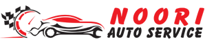 Noori Auto Service car garage in dip logo