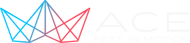 Ace Feet in Motion logo