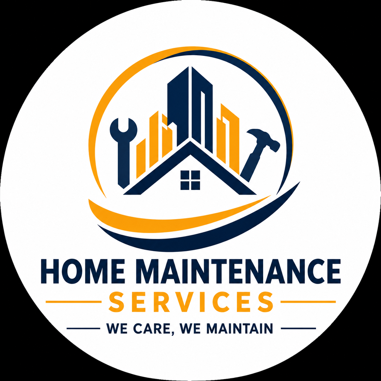Home maintenance services logo