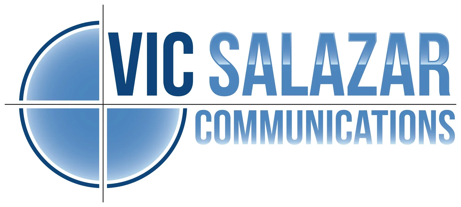 Vic Salazar Communications logo