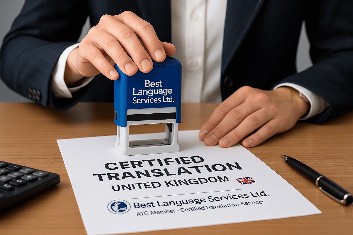 Certified Translation Services