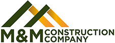 M & M Construction Company logo