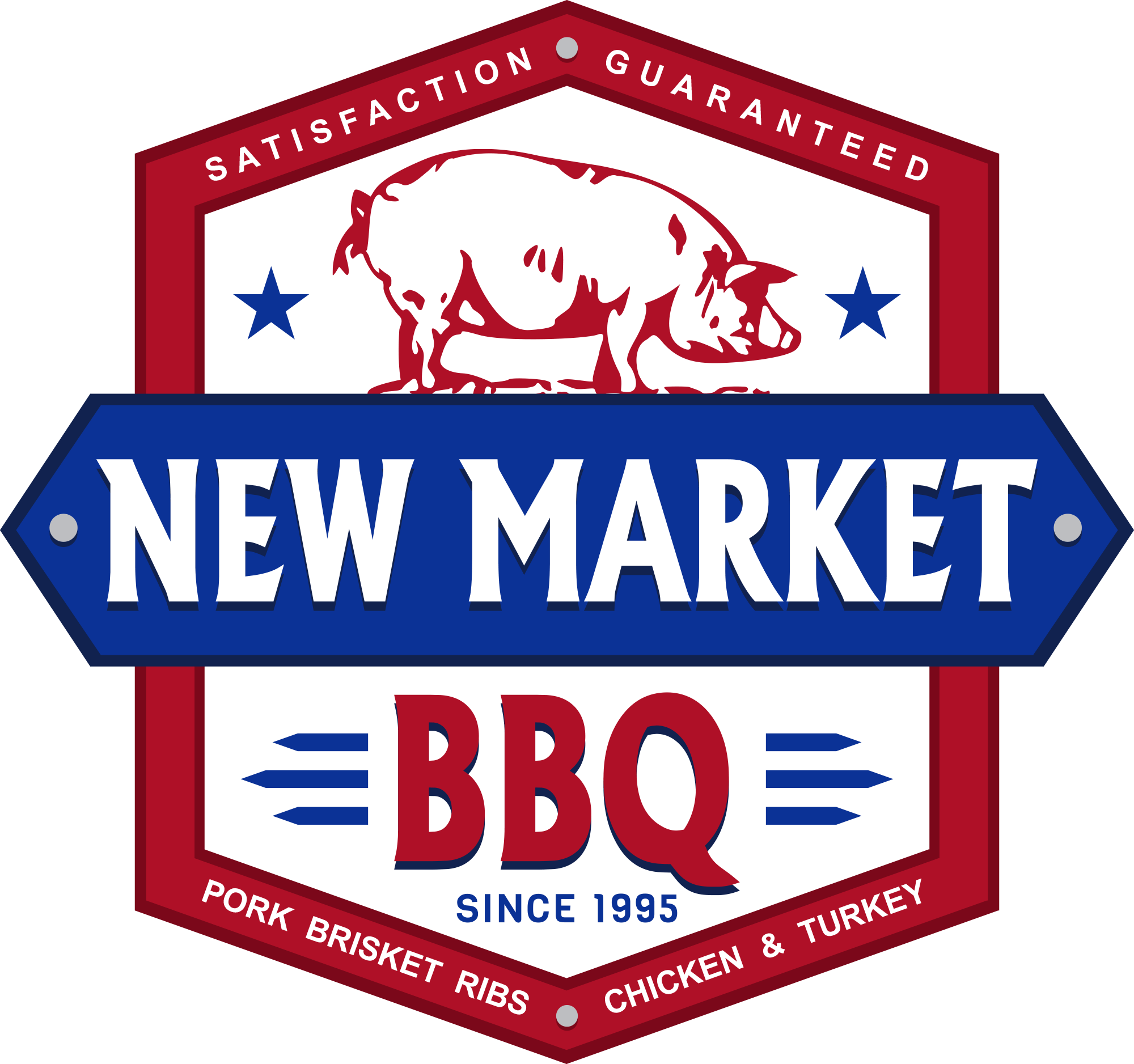 New Market BBQ logo