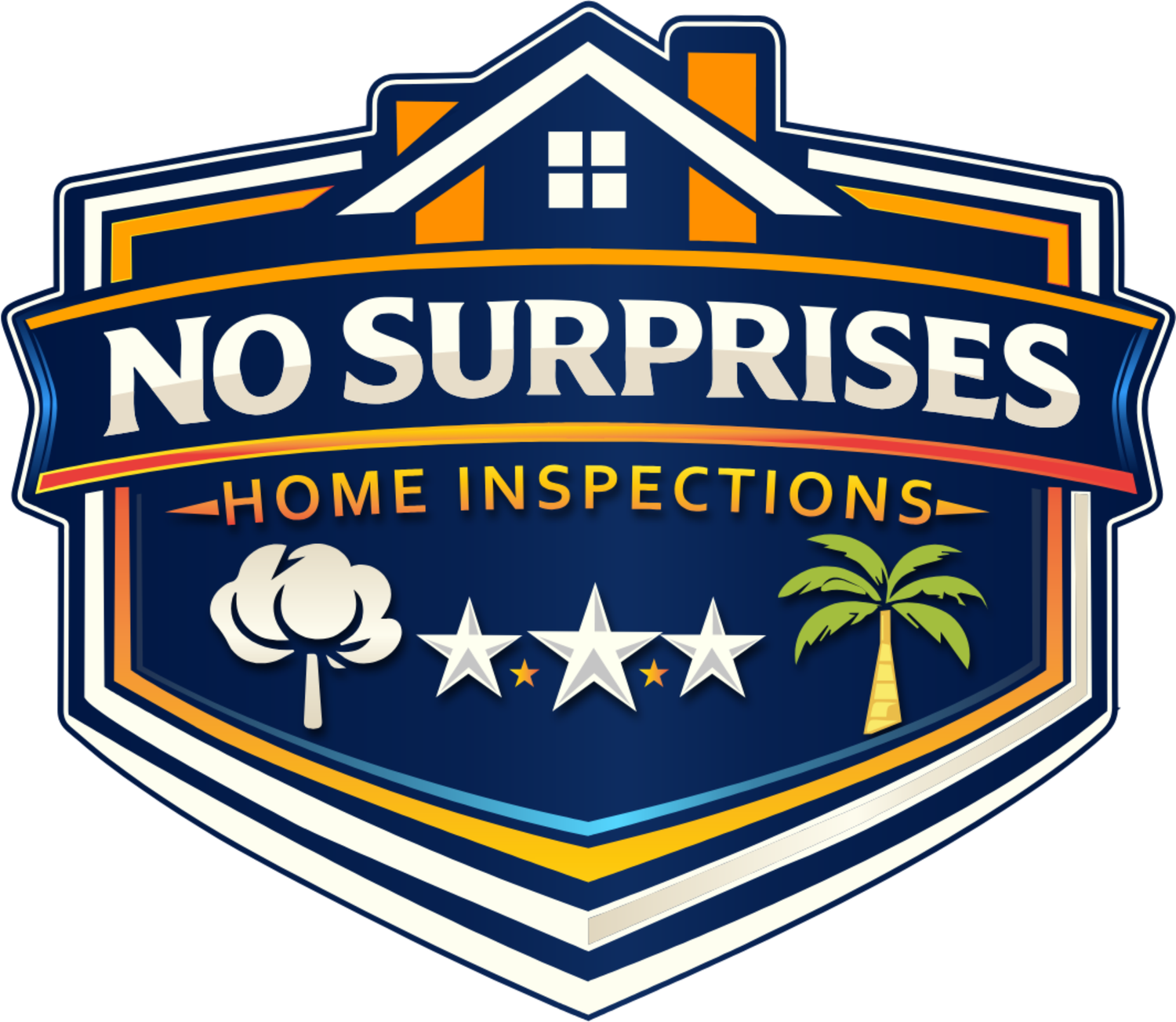 No Surprises Home Inspections logo
