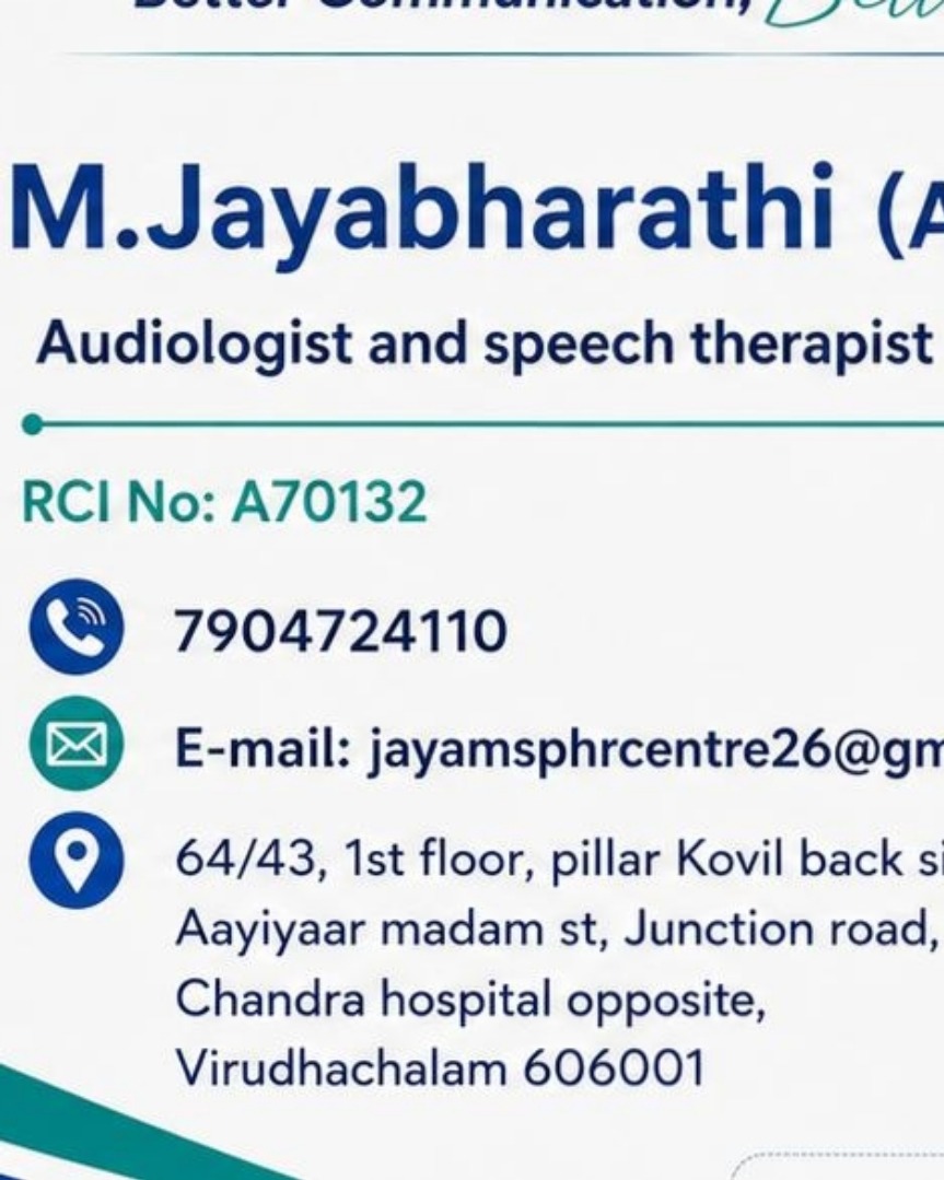 JayaM Speech and Hearing Centre photo 2