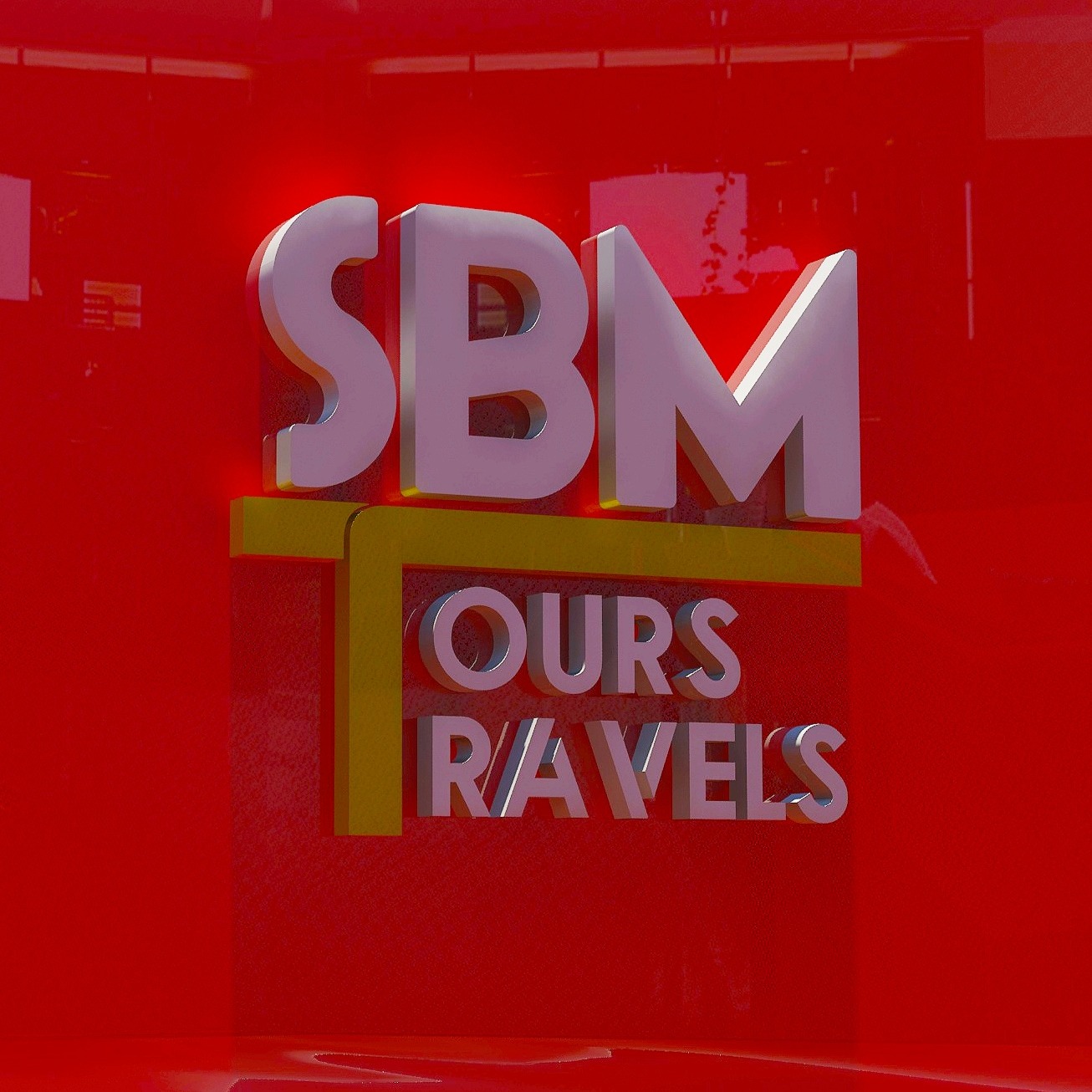 SBM TOURS AND TRAVEL logo