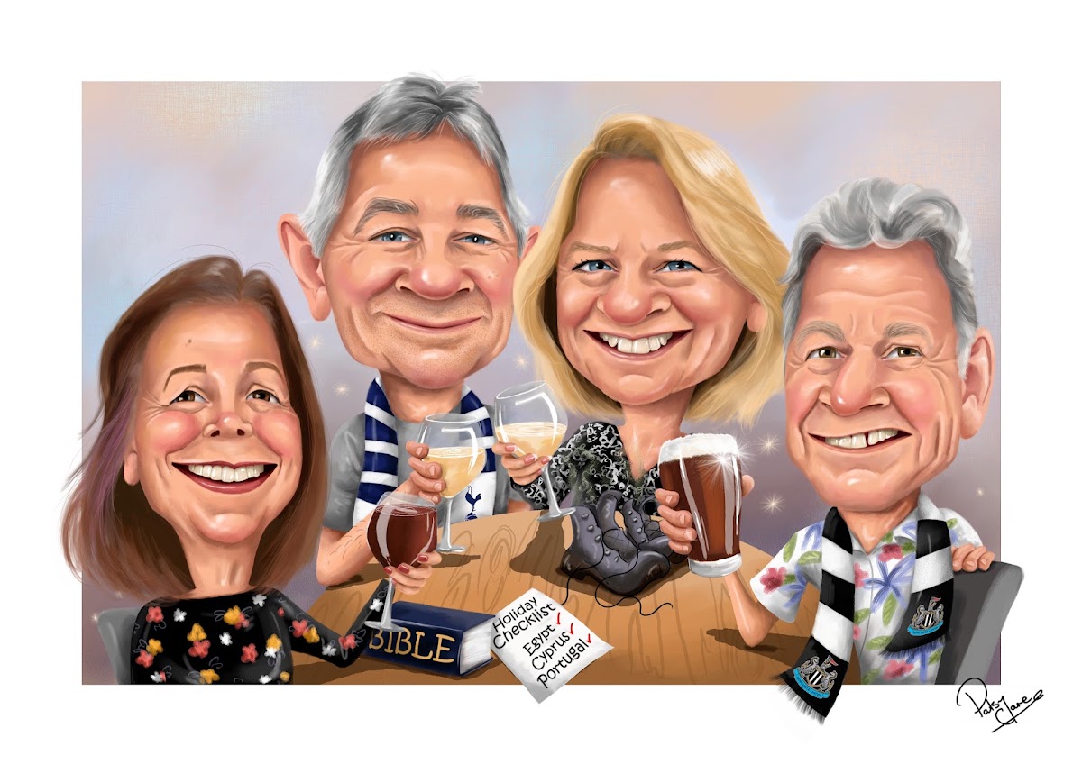 Patsy Clare Caricatures