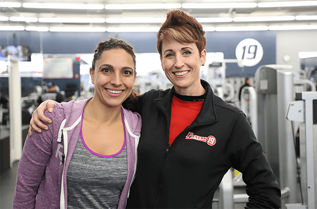 Fitness 19 logo