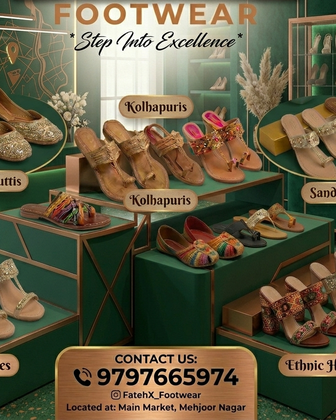 Ladies foot wear photo 1