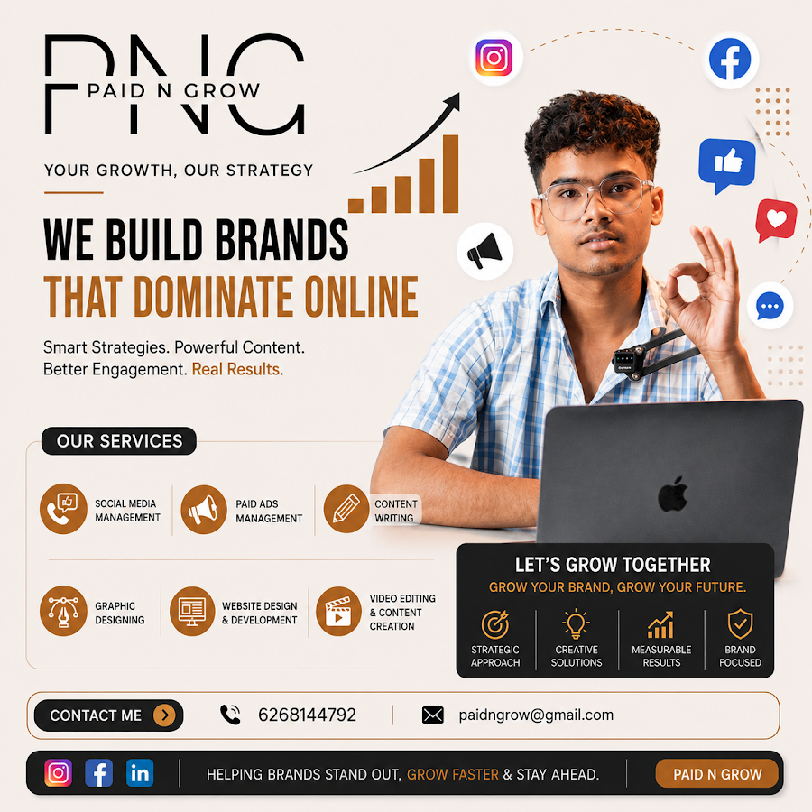 PaidnGrow : Digital Marketing Agency in Bilaspur