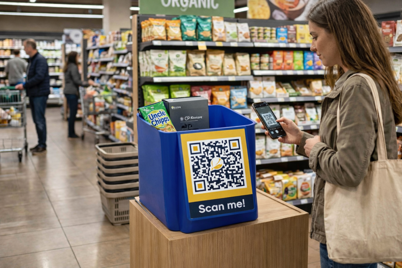 No counter checkout system