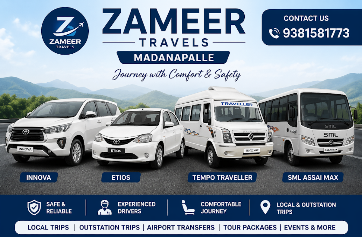 Zameer Travels Madanapalle