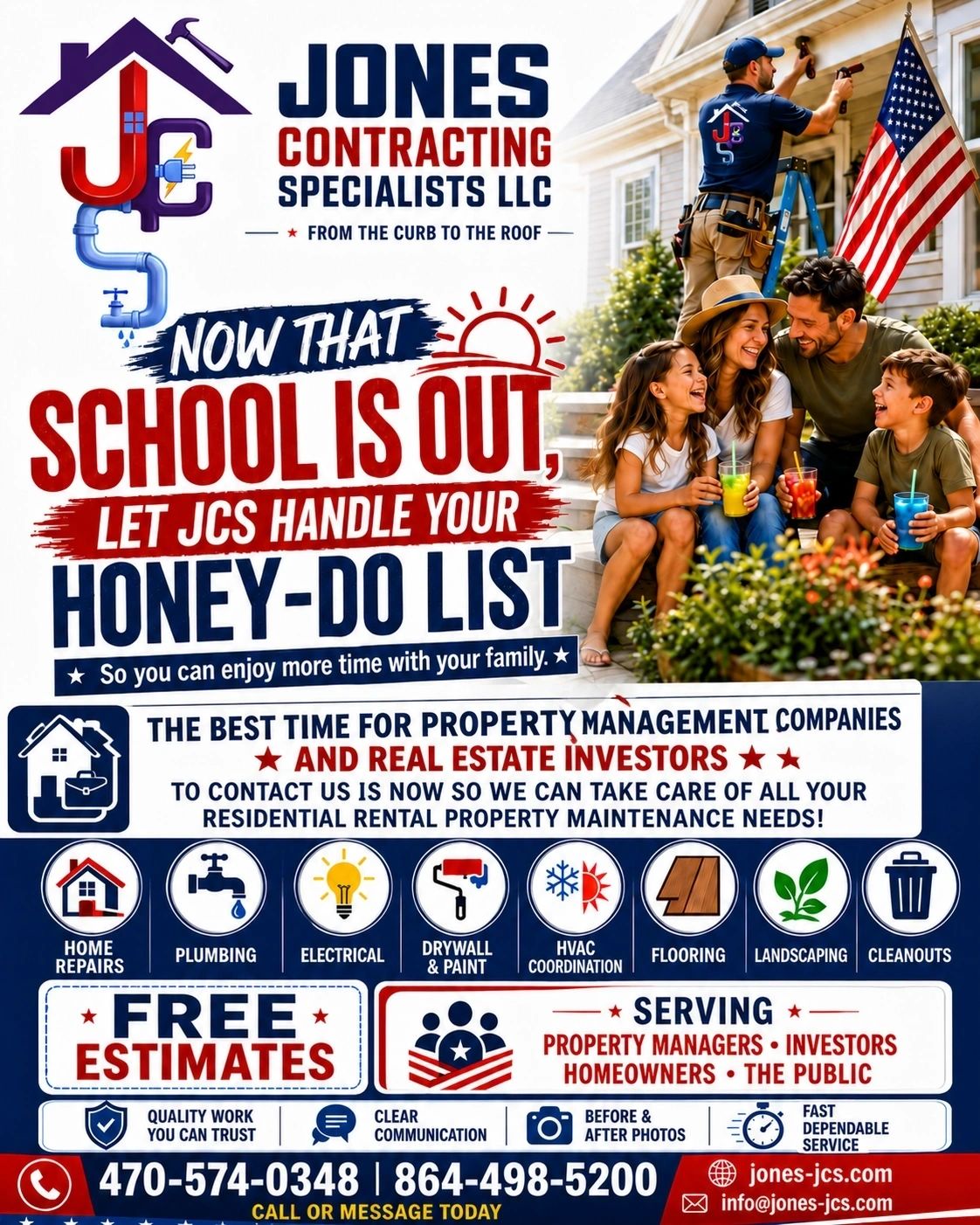 Jones Contracting Specialists LLC (JCS) logo