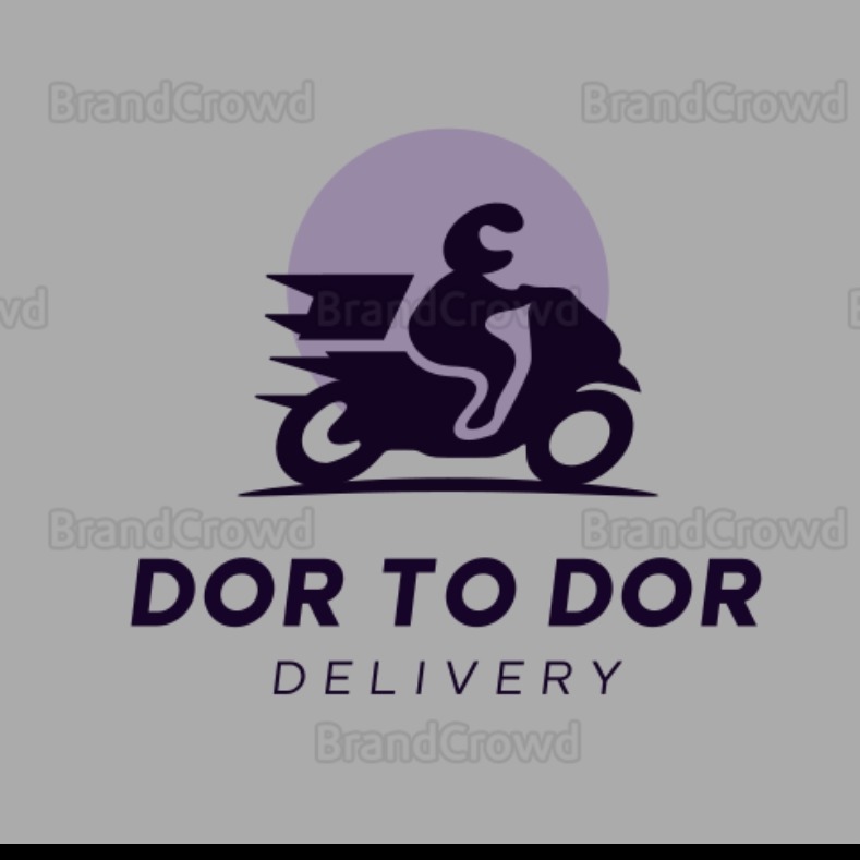 Door to door delivery logo