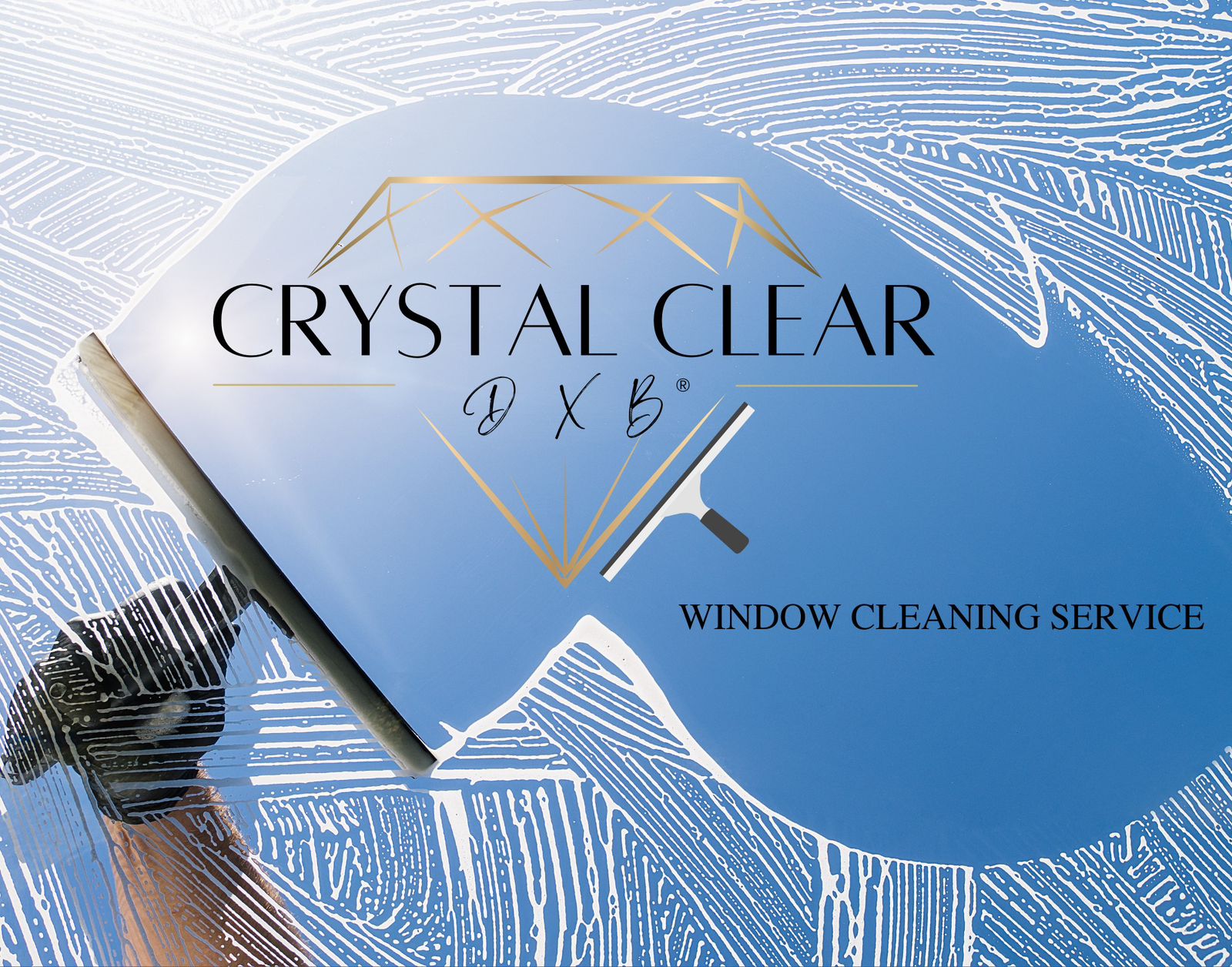 Crystal Clear DXB Window Cleaning logo