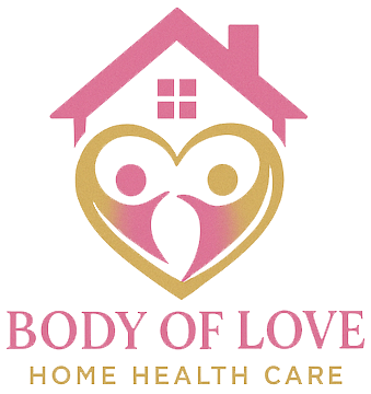 Body of love home health care logo