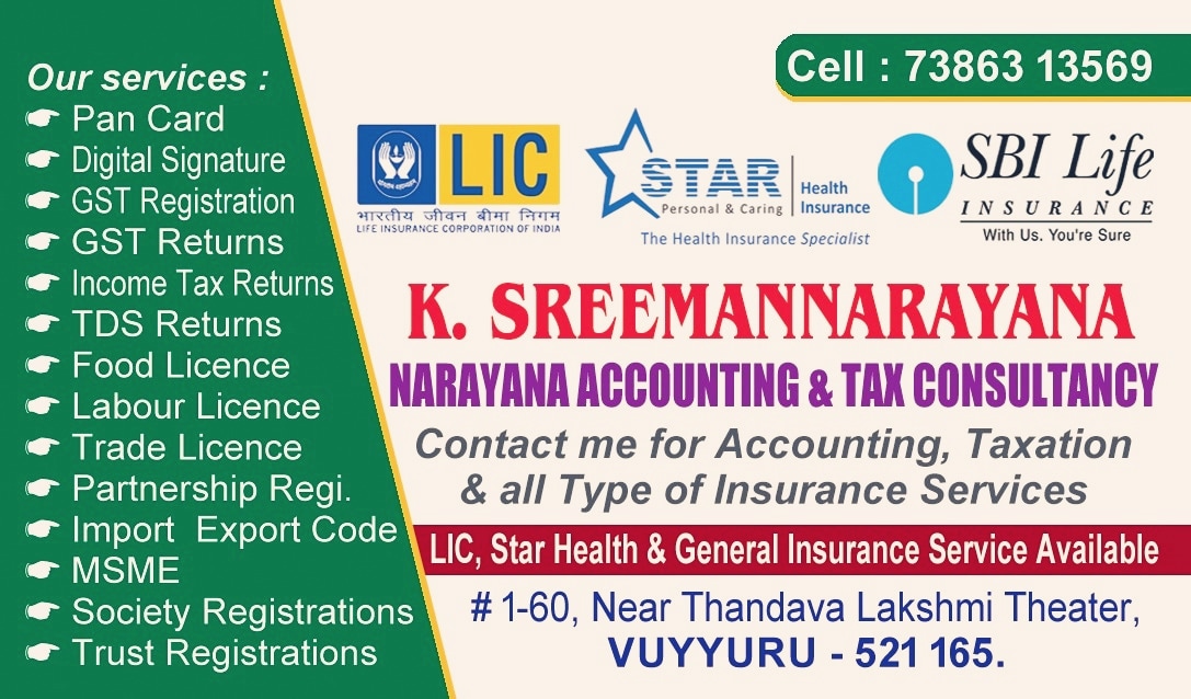 GOLI GOVINDARAJULU Accountant & Tax
