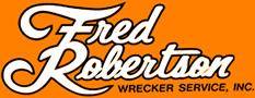 Fred Robertson Wrecker Service logo