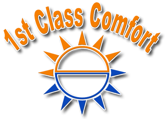 1st Class Comfort Heating & Air logo