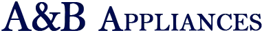 A & B Appliances logo