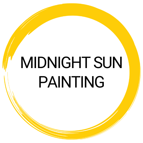 Midnight Sun Painting logo