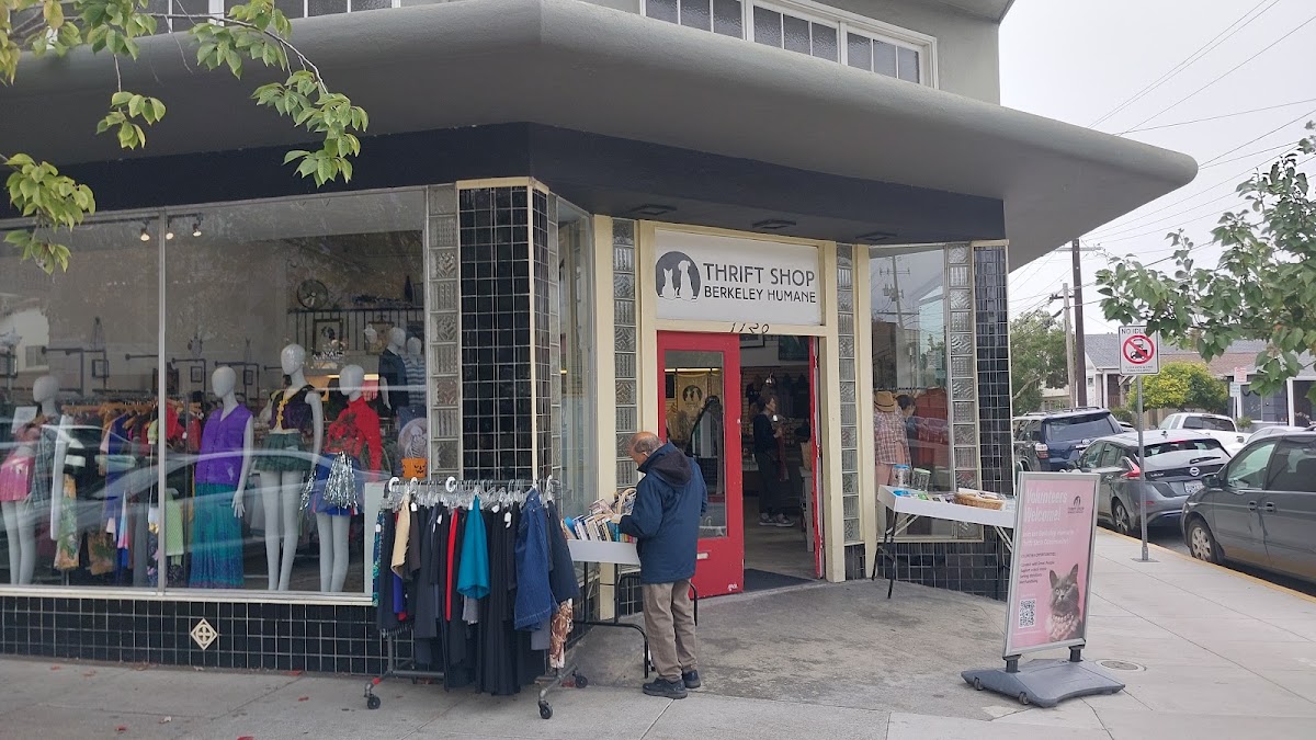 Thrift Shop supporting Berkeley Humane
