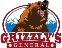 Grizzly’s General and Skagway RadioShack logo