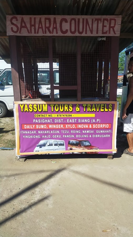 Yassum Tours & Travels Counter, Pasighat