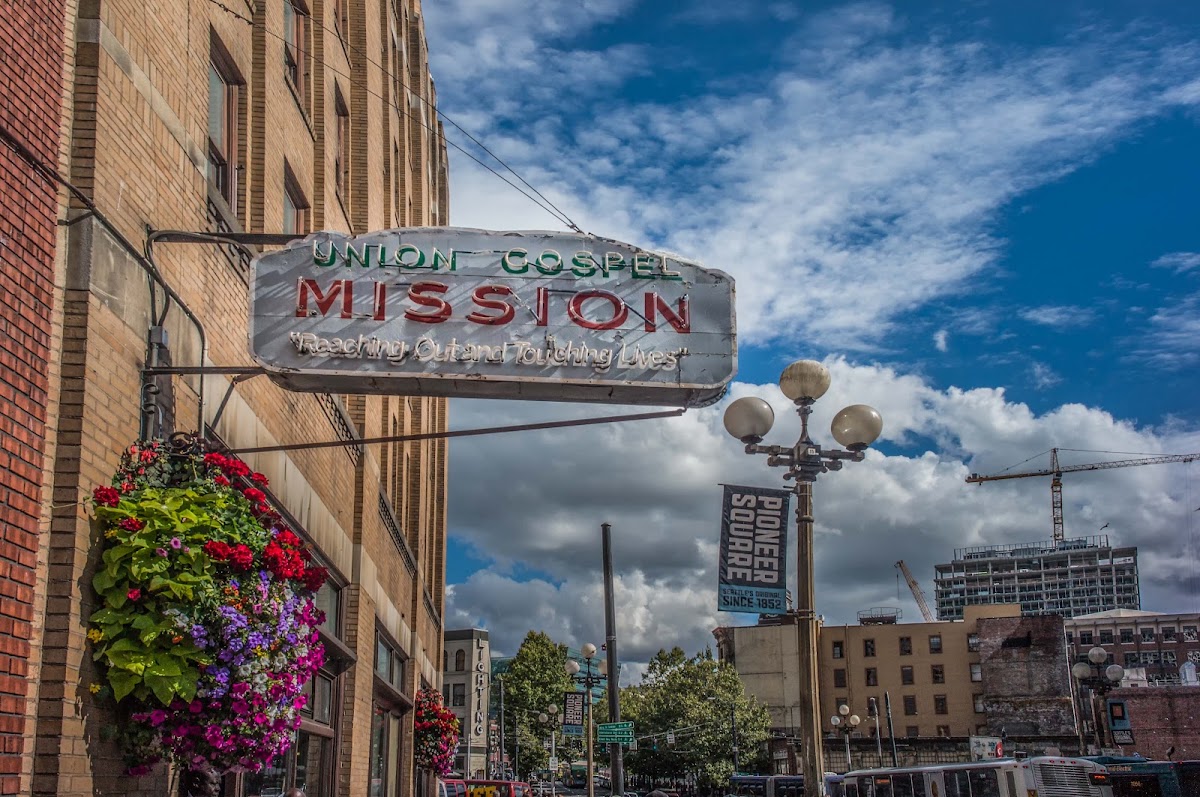 Men's Shelter at Pioneer Square: SUGM