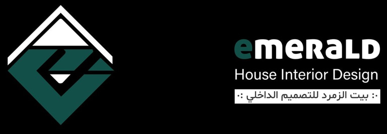 Emerald house interior design logo